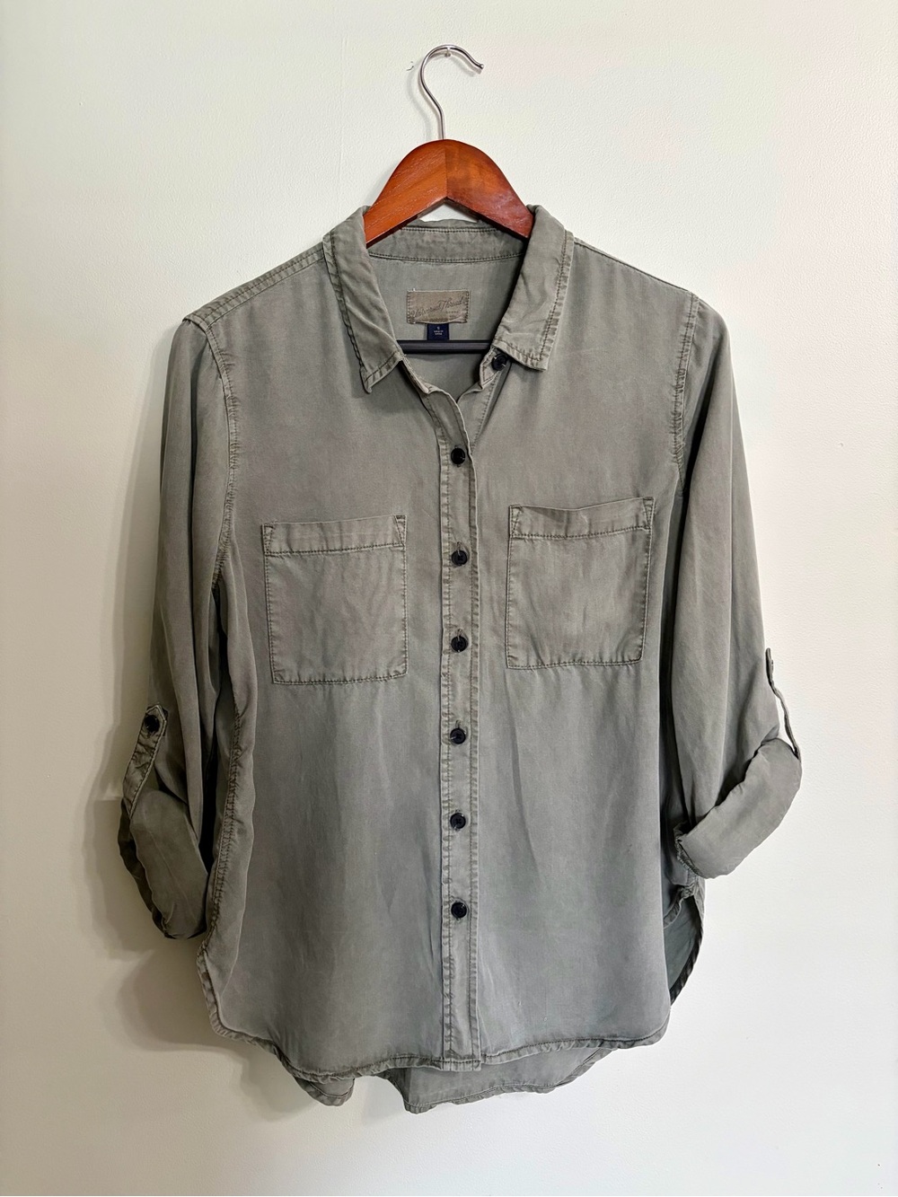Universal Thread Lightweight Olive Shirt Jacket